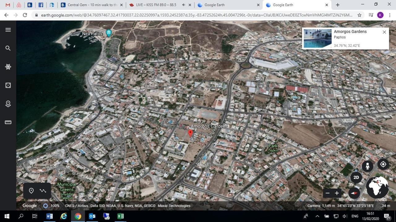 Appartamento Central Gem - 10 Min Walk To The Sea, Harbor And Mall Paphos Esterno foto
